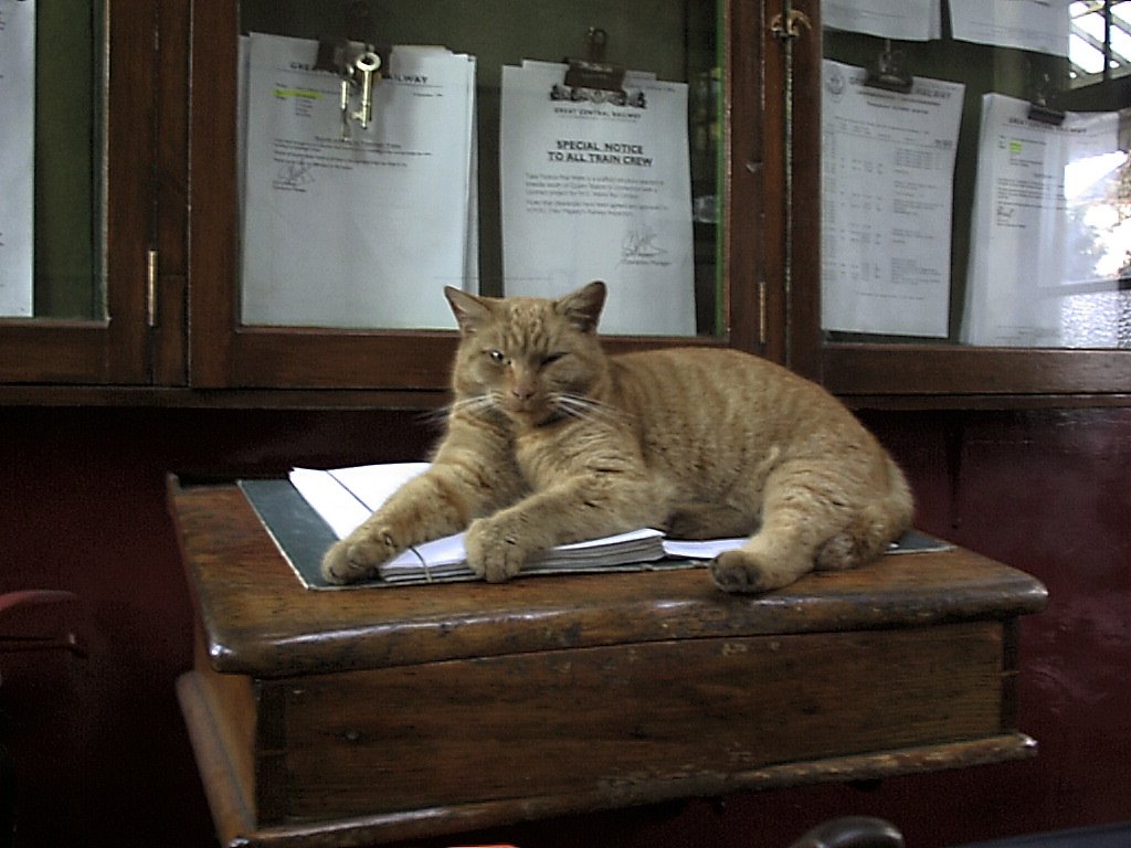Station Master's office - December 1999