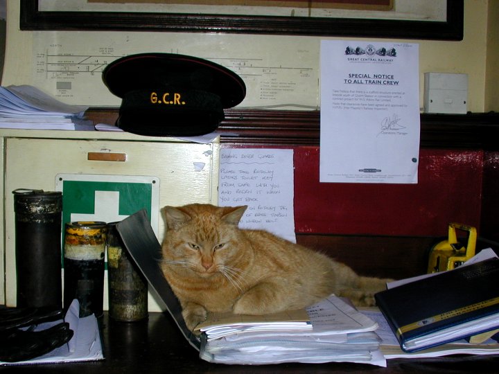 Station Master's office - December 1999