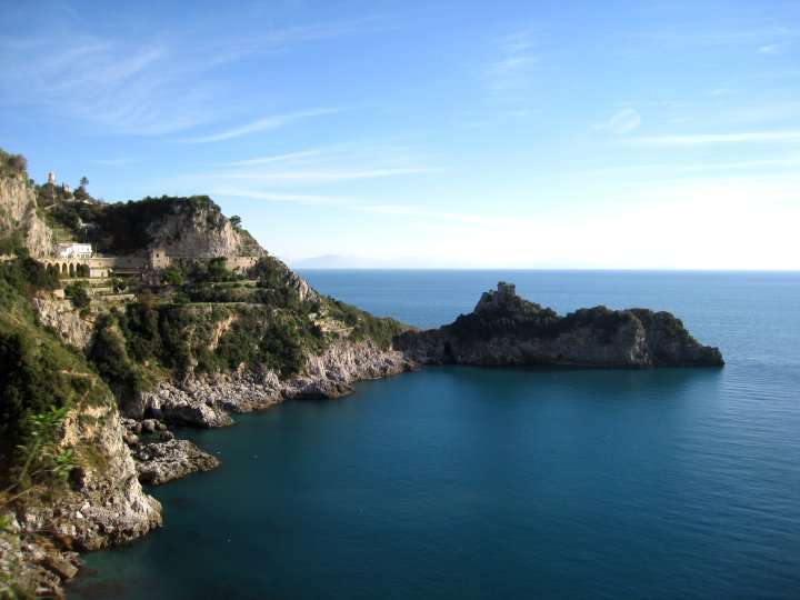 The Amalfi coast, 9th December 2008.