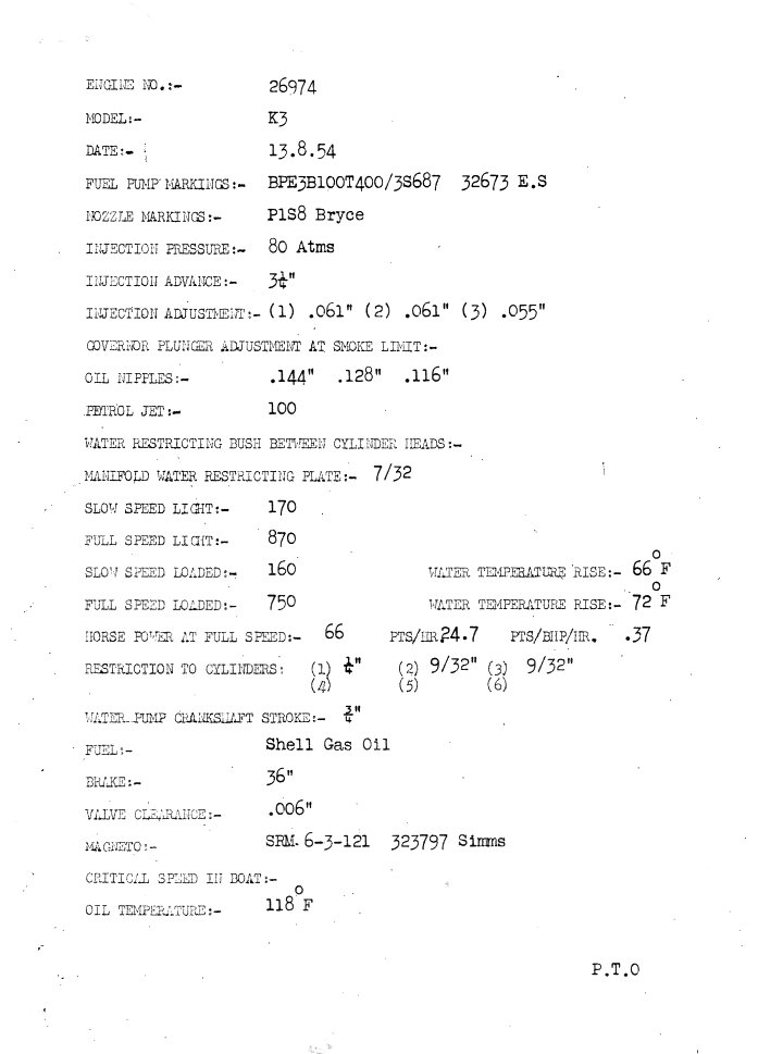 Kelvin K3 No. 26974/PT55